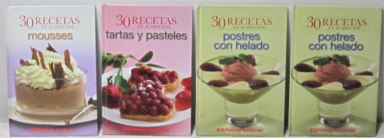 LIBROS COCINA 30 RECETAS EN 30 MIN Y 30 RECETAS PRACTICAS (1)